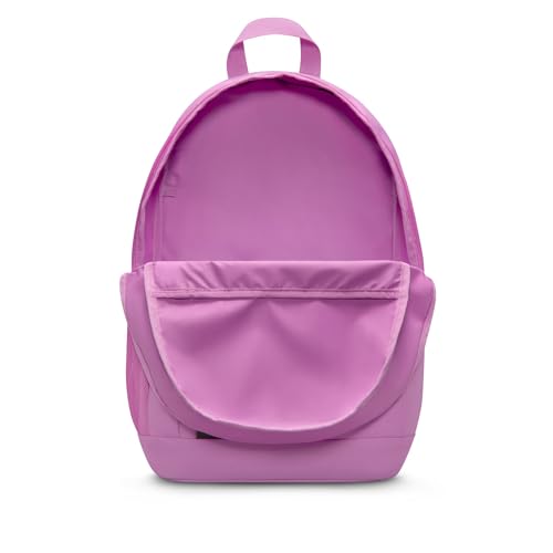 Nike Unisex Kids' Classics Elemental Backpack (20L) | Boys and Girls - color: Light Magenta/Orange/Black