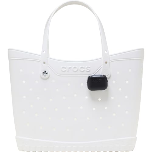 Crocs Bag Accessories, Organizer Pouches for Totes, Backpacks and Belt Bags, Earbud Pouch Black, One Size - style: Earbud Pouch