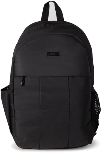 Reebok Backpack - Multipurpose Lightweight Carry On Everyday Laptop Gym Travel Commuter Backpack, Regan II Black - color: Regan II Black
