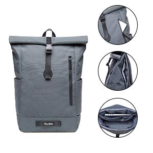KAUKKO Casual Daypacks&multipurpose backpacks，Outdoor Backpack,Travel Casual Rucksack，Laptop Backpack Fits 15" - color: F04grey
