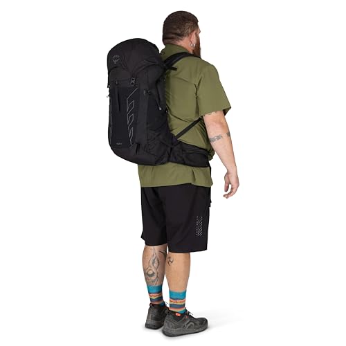 Osprey Talon 33L Men's Lightweight Hiking Backpack - Daypack for Travel & Camping, Green Canopy/Pine Leaf, Extended Fit - color: Green Canopy/Pine Leaf, size: 33L - Extended Fit