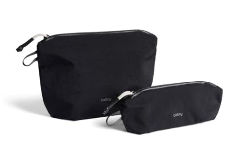 Bellroy Lite Pouch Duo (Lightweight Pencil case and Pouch) - Black - color: Black