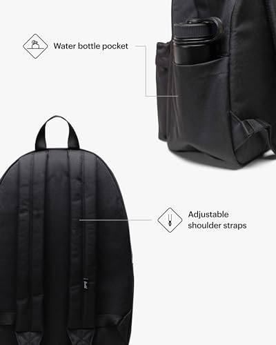 Herschel Classic Backpack, Black, Mod XL - 25L - color: Black, size: Mod XL - 25L