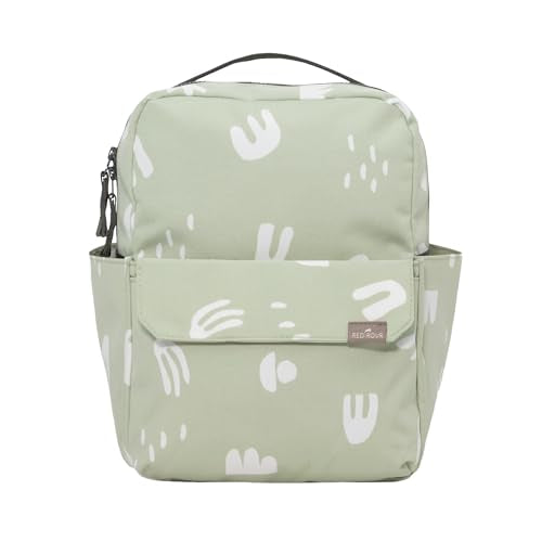 RED ROVR Mini Roo Lightweight Backpack | 6 pockets for everyday essentials (Pear Doodle) - color: Pear Doodle