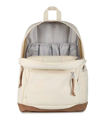 JanSport Right Pack Backpack - Durable Daypack with Padded 15" Laptop Sleeve, Spacious Main Compartment & Integrated Water Bottle Pocket - Moon Flower - color: Moon Flower
