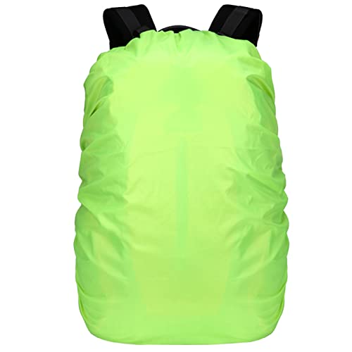 Muka Backpack Rain Cover with Cross Buckle Straps & Storage Pouch (20-80L) - color: Light Green, size: X-Large