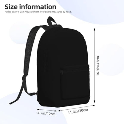 MZERSE Stylish Travel Backpack Black, Lightweight Printed Daypack, Multi Pocket Bag for Commute, Trips and Outdoor Activities - color: Pattern (1117)