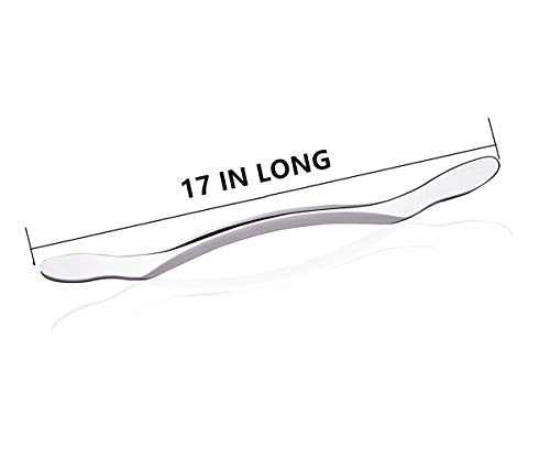 Stainless Steel Gua Sha Scraping Massage Tool - Help Relieve Sore Muscles Great Soft Tissue Mobilization Tool (Long Bar) - style: Modern