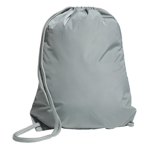 adidas Ready Sackpack – Drawstring Backpack Gym Bag, 13L - color: Wonder Sage Green/Semi Ice Tangerine Orange