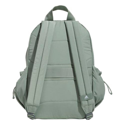 adidas Weekender Backpack – Small Lightweight Everyday Bag, 19L, Silver Green/1, OSFA - color: Silver Green/1
