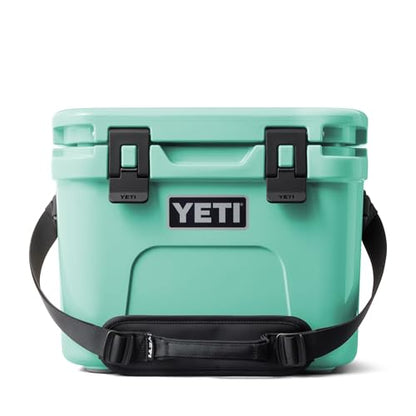 YETI Roadie 15 Hard Cooler with DoubleDuty Shoulder Strap - color: Seafoam