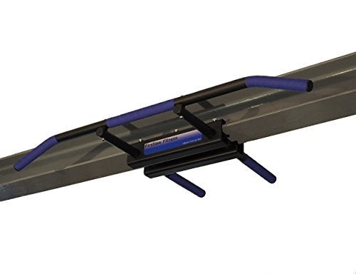 Firstlaw Fitness 600 LBS Weight Limit - I-Beam Pull Up Bar - Bent Bar - Grip Tape - color: Blue