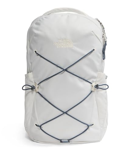 The North Face Women's Jester Everyday Laptop Backpack - Commuter Travel Bag, Laptop Sleeve, Water-Repellent, White Dune/Granite Grey, One Size - color: White Dune/Granite Grey