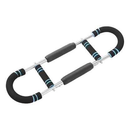 Twister Arm Trainer Upper Body Strength Builder 5 Levels Resistance Adjustment Detachable Arm Exercise Equipment U-Shaped Adjustable Trainer for Chest Wrists Back and Shoulders Exercise - color: Blue