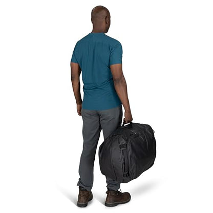 Osprey Transporter Lightweight Travel Duffel Bag - Extra Large Water Resistant Durable Gear Bag for Men and Women - color: Euphoria Purple/Purple Ink, style: 65l