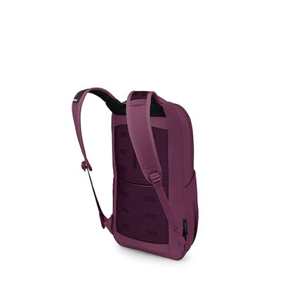 Osprey Ozone Slim Pack - Lightweight Laptop Backpack with AirScape Suspension, Water Bottle Pockets & Slim Travel Design - Fits Most 16" Laptops - Personal Item or Carry-On Compatible, Moody Burgundy - color: Moody Burgundy
