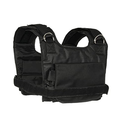 DBX BUSHIDO SPORT Weighted Jacket from 1 kg to 10 kg - Weighted Vest for Strength Training - Weight Vest Made of Durable Cordura Material