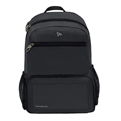 Travelon Anti-Theft Active Packable Backpack - color: Black