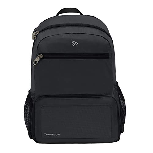 Travelon Anti-Theft Active Packable Backpack - color: Black
