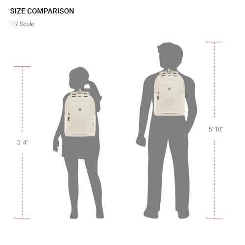 SwissGear Orientation Laptop Backpack, Sandshell, 17"x12"x7" - color: Sandshell, style: Orientation