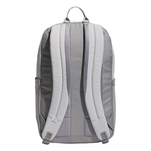 adidas Amplifier Backpack for Laptop, School and Gym, 28L, Grey Three/Grey Two/White/Bungie, OSFA - color: Grey Three/Grey Two/White/Bungie