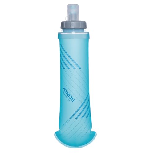 TRIWONDER Soft Flask Collapsible Water Bottles Running Bottle BPA-Free Foldable Handheld Runner Water Flask for Hydration Pack Marathon Hiking Cycling Climbing Travel - color: 500ml/16.9oz - M