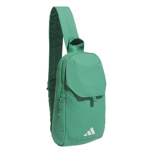 adidas Essentials 3 Crossbody – Sling Bag with Phone Pocket - color: Semi Court Green