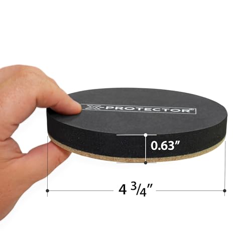 Felt Furniture Sliders Hardwood Floors X-PROTECTOR – 8 PCS 4 3/4 inch Furniture Sliders – Heavy Duty Felt Sliders Hard Surfaces – Move Your Furniture Easily & Safely! - size: 8 PCS 4 3/4 inch