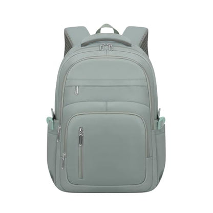 KBTYE Cute School Backpack for Women Men Casual Travel Laptop Backpack Aesthetic Lightweight College Bookbags for Kids(Green) - color: Green