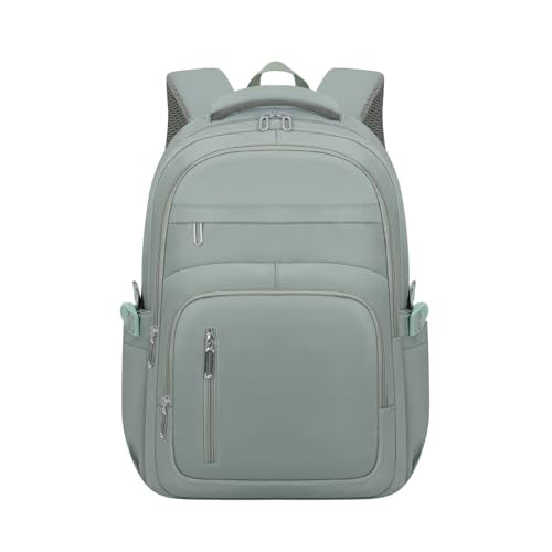 KBTYE Cute School Backpack for Women Men Casual Travel Laptop Backpack Aesthetic Lightweight College Bookbags for Kids(Green) - color: Green