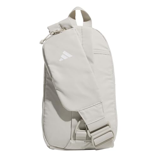 adidas Essentials 3 Crossbody – Sling Bag with Phone Pocket - color: Wonder Alumina Grey