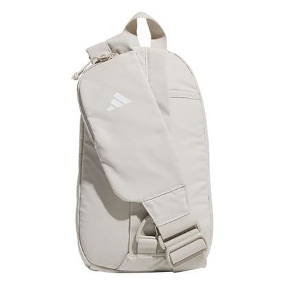 adidas Essentials 3 Crossbody – Sling Bag with Phone Pocket - color: Wonder Alumina Grey