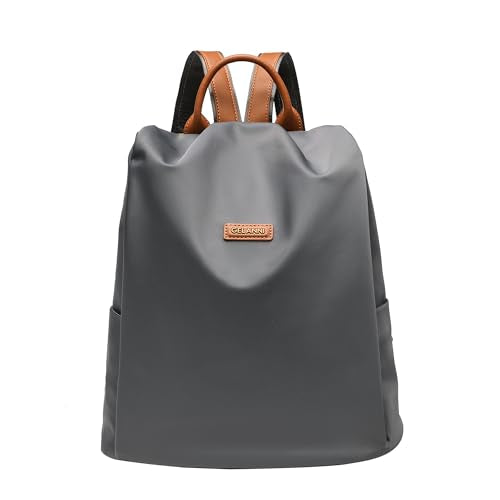 Women's Backpack Purse Nylon Anti-theft Casual Water Resistant Lightweight Small Shoulder Bags 2026 for Travle Cute Fashion Camping Bag for Work Daily Going Out Dackpack Ladies Deep Grey - color: Deep Grey