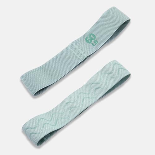 Fabric Resistance Bands for Women, 20/40/60LB Non-Slip Booty Bands Set, Glute Activation Loops for Squat Gym Workout - color: Cyan 60LB