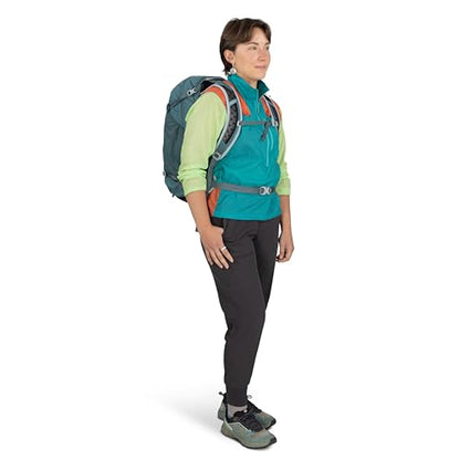 Osprey Hikelite 26L Durable Hiking Backpack - Travel Daypack with Rain Cover for Men and Women, Graphite Purple - color: Graphite Purple, style: 26l