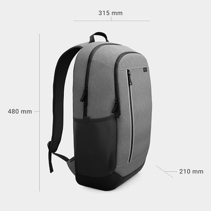 Dell Pro 14-16 Plus EcoLoop Urban Backpack - CP5625G - 27 liters, 16" Laptop Maximum, 2 x Side Pockets, 300D rPET Polyester Woven Fabric, Water Resistant, 52% Recycled Content - color: Gray 14-16"
