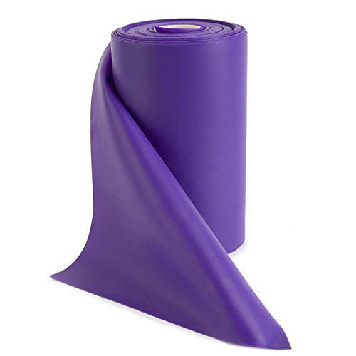 Resistance Band for Working Out | Super Exercise Bands 8,16,24 Yard Bulk Rolls |10 Strengths in Light Medium and Heavy Resistance Bands | Latex Free Workout Bands Including App and e-Book - size: 24 Yards, style: Heavy