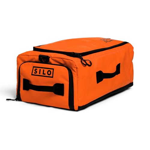SILO Crew Drop One 26L Ultramarathon Bag - Organize Gear Efficiently for Training Racing Work, Travel - Optimized Storage: Pockets/Compartments for Easy Access Athletes Marathon Fitness Bright Orange - color: Orange