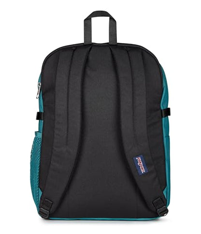 JanSport Main Campus Backpack - Travel or Work backpack w 15-Inch Laptop Sleeve and Dual Water Bottle Pockets, Emerald Pool - color: Emerald Pool