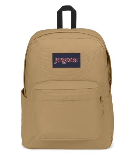 JanSport SuperBreak Plus Backpack with Padded 15-inch Laptop Sleeve and Integrated Bottle Pocket - Spacious and Durable Daypack for Work and Travel - Curry - color: Curry