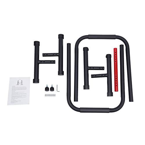 Dip Stand Station, Dip Station Functional Dip Stands Fitness Workout Dip bar Station Stabilizer Push Up Stand, Dip Bar, Adjustable Bars for Home Workout, Dip Station with 440LBS Loading Capacity