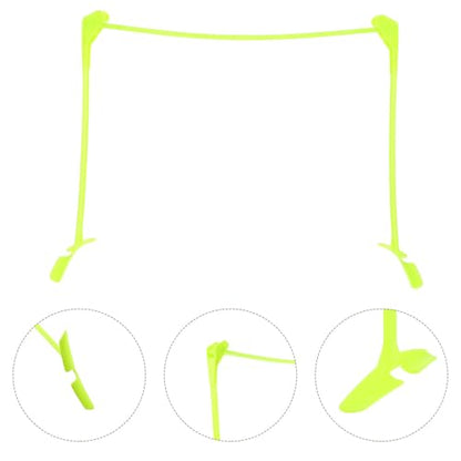 COHEALI Adjustable Foldable Soccer Training Hurdle Plastic Agility Speed Hurdles for Football Athletic Drills and Agility Training Equipment