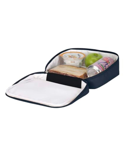 JanSport Lunch Break Insulated Cooler Bag - Leakproof Picnic Tote, Navy - color: Navy
