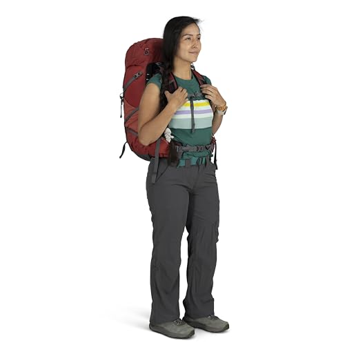 Osprey Tempest 33L Women's Lightweight Hiking Backpack - Daypack for Travel & Camping, Frosty Mint Green/Botanica - color: Frosty Mint Green/Botanica, size: 33L - Standard Fit