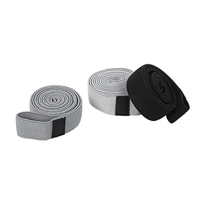 Small Resistance Bands Set, Workout Bands for Legs and Booty, Non Slip Exercise Bands with High Elasticity for Hip Thigh Abs Training, Durable Cotton Polyester Loop Bands for Home