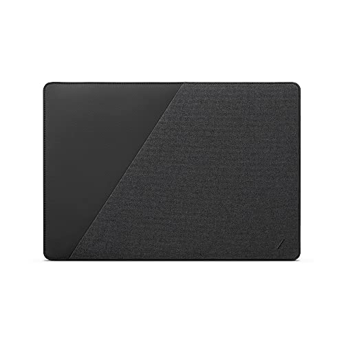 NATIVE UNION Stow Slim for MacBook Pro 13” (2016-2020), MacBook Air 13” (Retina) – Premium MacBook Sleeve with Easy-Access Magnetic Closure and Exterior Pocket (Slate) - color: Slate, size: 13"