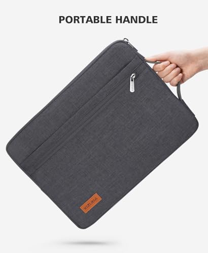 KIZUNA Laptop Sleeve Case 13-13.3 inch Water Resistant for 14" MacBook Pro M4/14 ThinkBook 14 Gen 8/14" ThinkPad X9 14/14" Yoga Slim 7/14.5" XPS 14/Latitude 5450/New Precision 3490 - color: Dark Grey, size: 13-13.3 Inch / 14" Lenovo ThinkPad X1 Carbon
