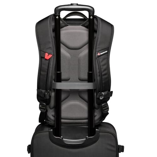 Manfrotto Advanced Compact III Camera Backpack for Camera and Laptop, Camera Backpack for Mirrorless with Lenses, with Interchangeable Padded Dividers and Tripod Attachment - style: Backpack,travel
