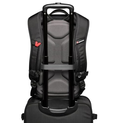 Manfrotto Advanced Compact III Camera Backpack for Camera and Laptop, Camera Backpack for Mirrorless with Lenses, with Interchangeable Padded Dividers and Tripod Attachment - style: Backpack,travel