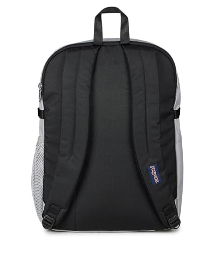 JanSport Main Campus Backpack - Travel or Work Backpack with 15-Inch Laptop Sleeve and Dual Water Bottle Pockets, Grounded Grey - color: Grounded Grey